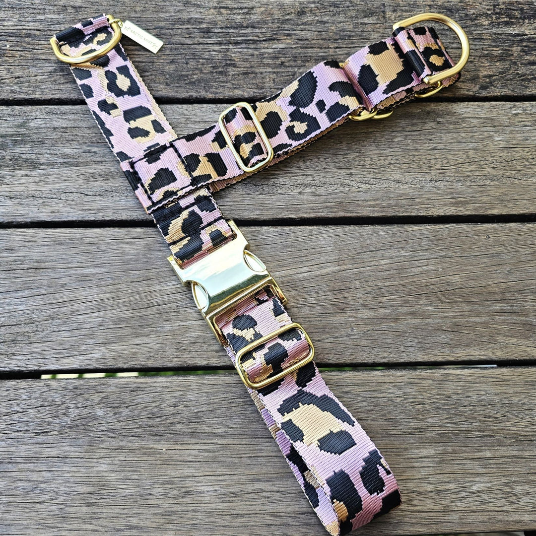 Blush Leopard Harness