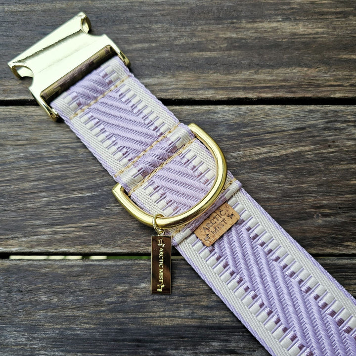Lavender St Tropez Buckle Collar