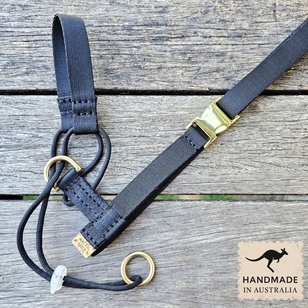 Noir Complete Adventure Training Halter