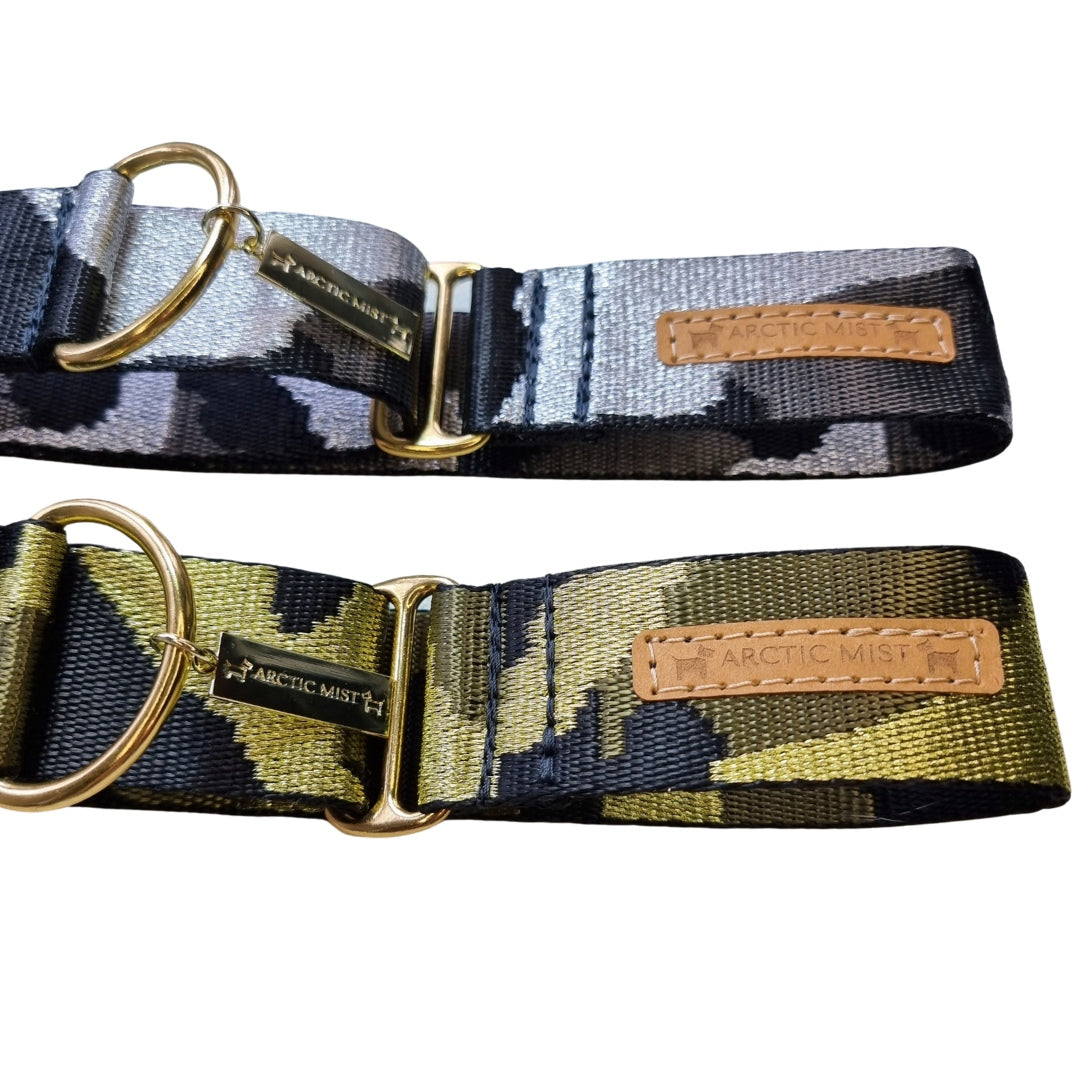 Glam Camo Martingale Collar