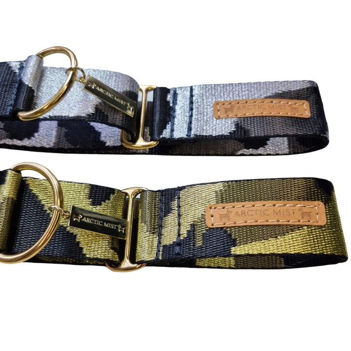 Glam Camo Martingale Collar