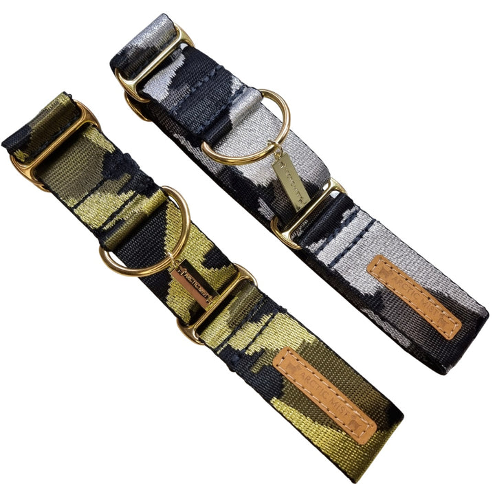 Glam Camo Martingale Collar