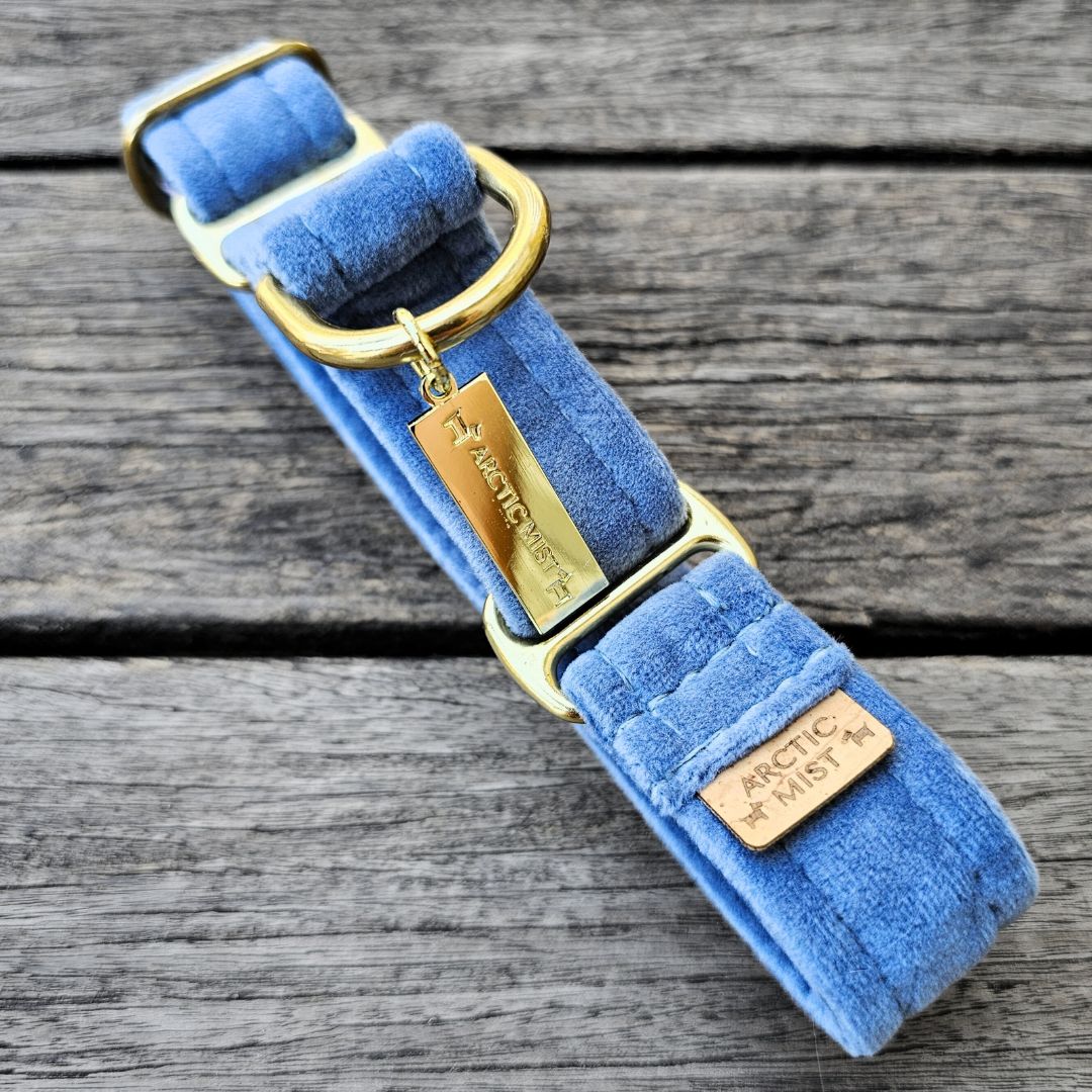 Storm Blue Velvet Collection