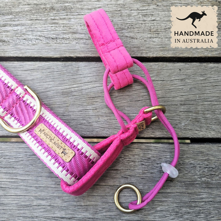 Hot Pink Luxury Velvet Head Halter Attachment