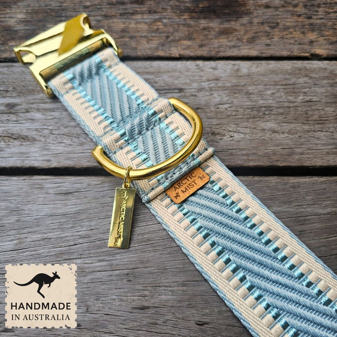 Sky Blue St Tropez Buckle Collar