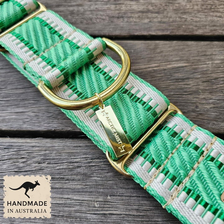 Emerald Green St Tropez Martingale Collar