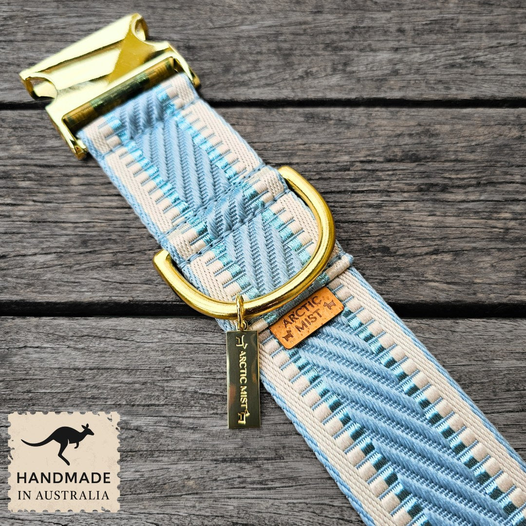 Sky Blue St Tropez Buckle Collar