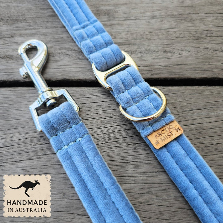 Storm Blue Luxury Velvet Lead