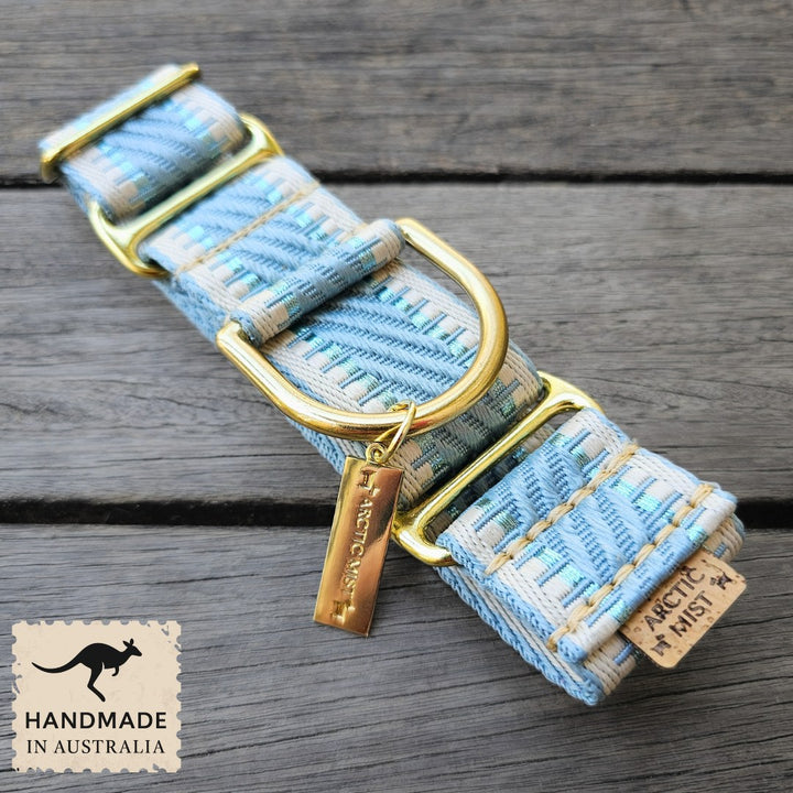 Sky Blue St Tropez Martingale Collar