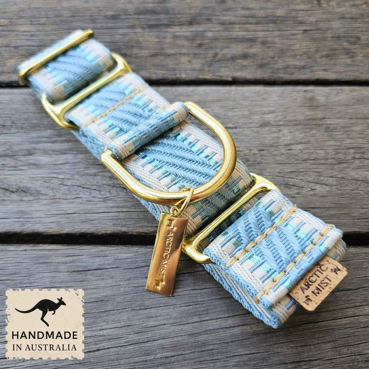 Sky Blue St Tropez Martingale Collar