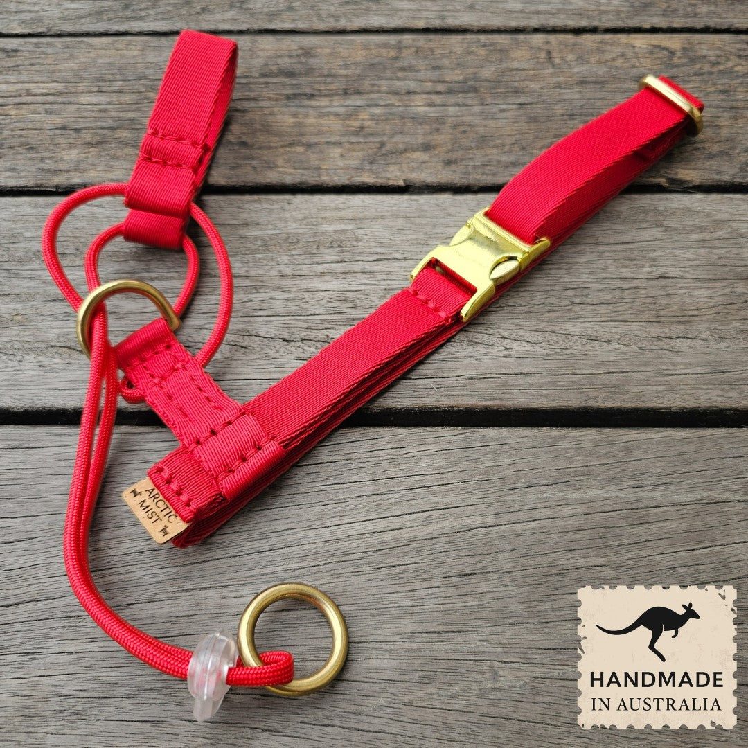 Red Complete Adventure Training Halter