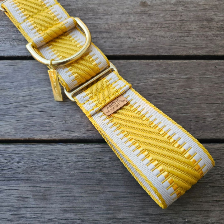 Bumblebee Yellow St Tropez Martingale Collar