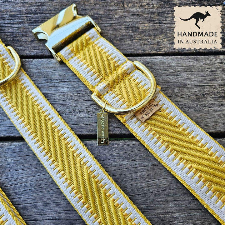 Bumblebee Yellow St Tropez Buckle Collar