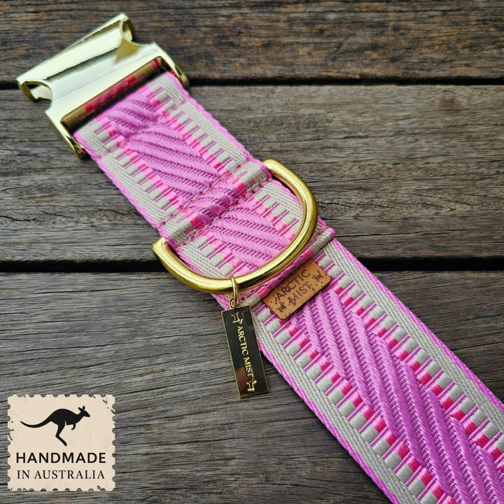 Candy Pink St Tropez Buckle Collar