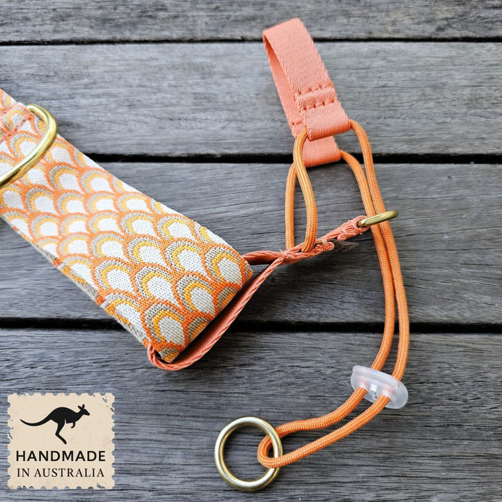 Tangerine Sunset Adventure Head Halter Attachment