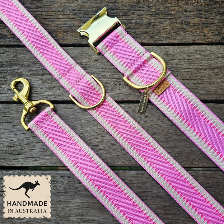 Candy Pink St Tropez Buckle Collar