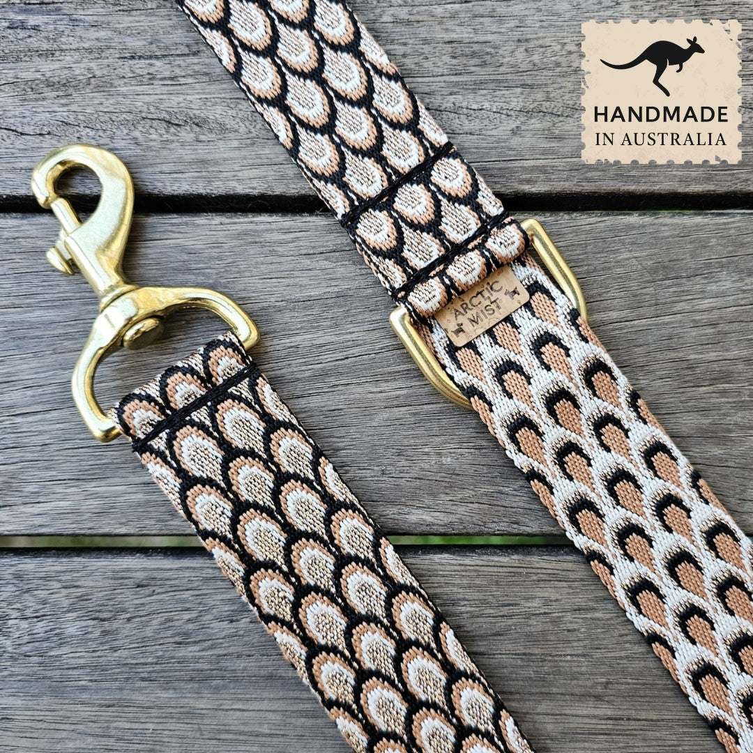 mocha mousse chocolate brown dog lead leash collar