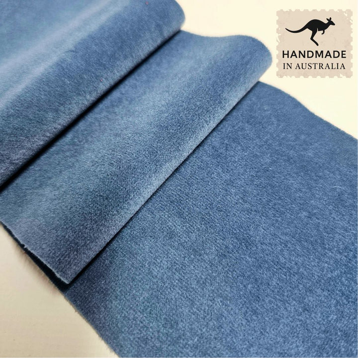 Storm Blue Luxury Velvet Head Halter Attachment