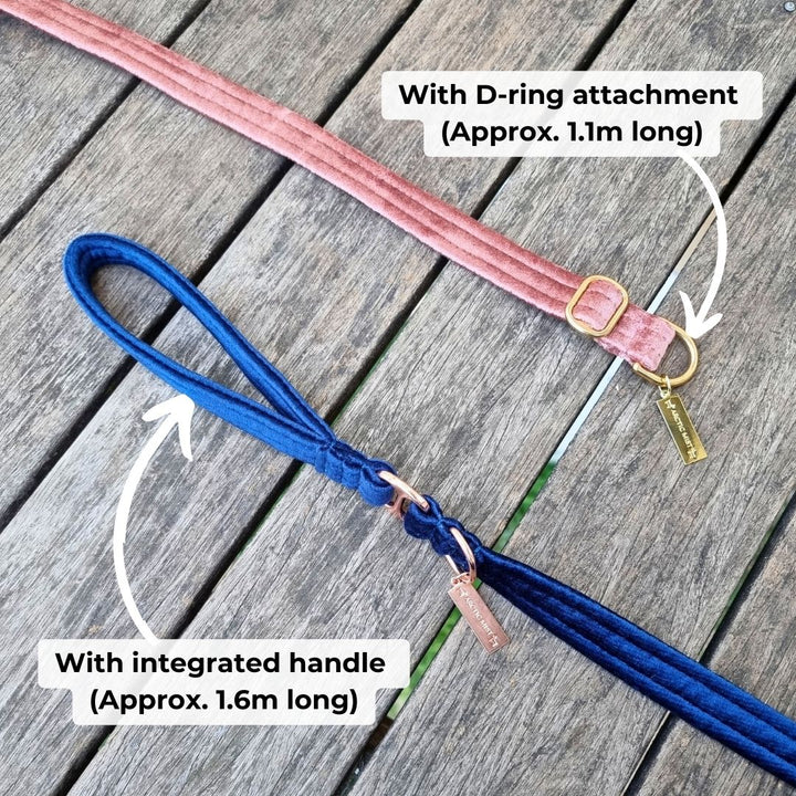 Green Luxury Velvet Slip Halter (old style)