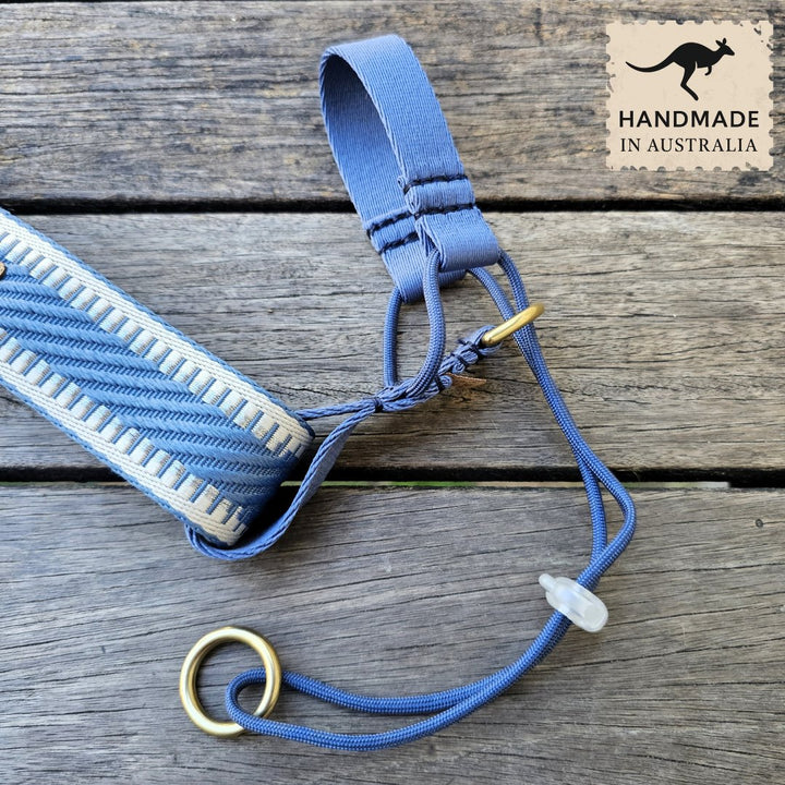 Storm Blue Adventure Head Halter Attachment