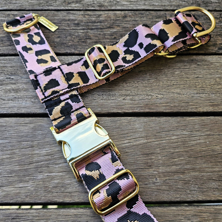 Blush Leopard Harness