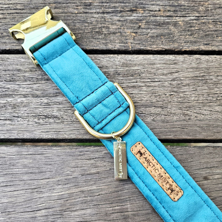 Jade Luxury Velvet Buckle Collar (sample)