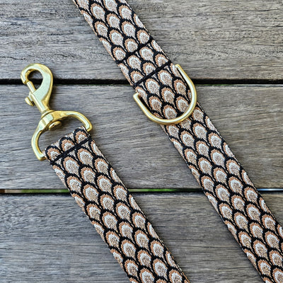 mocha mousse chocolate brown dog lead leash collar