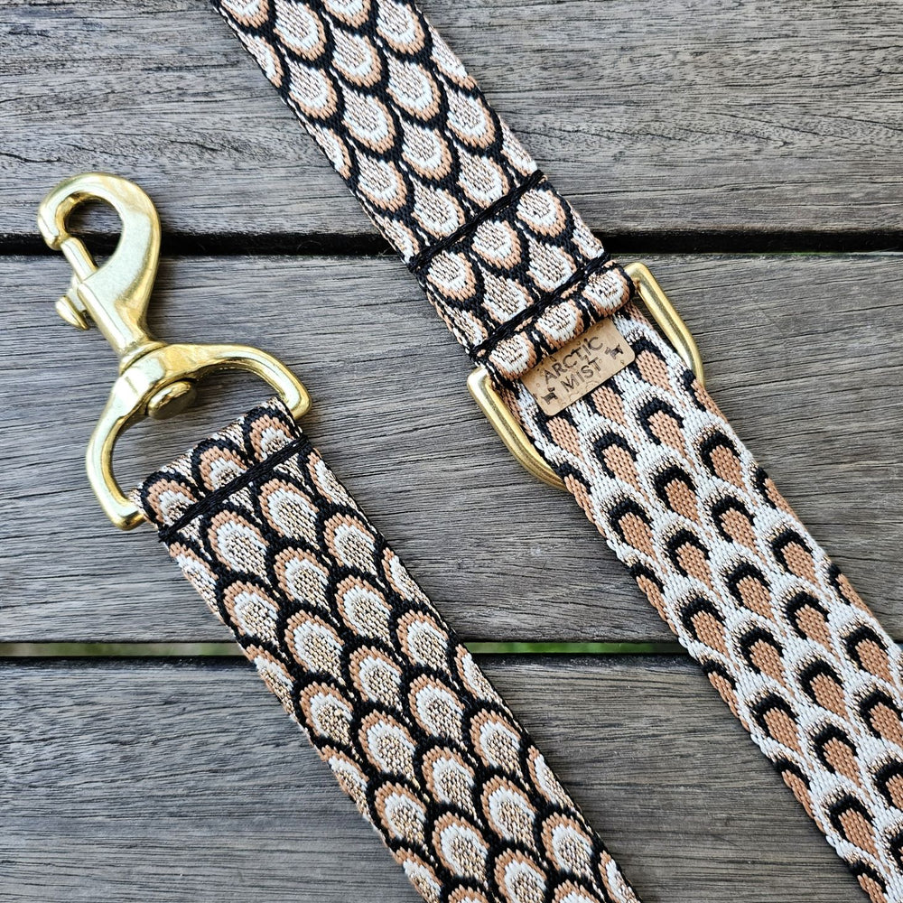 mocha mousse chocolate brown dog lead leash collar