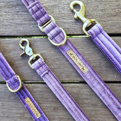 African Violet (Purple) Luxury Velvet Lead