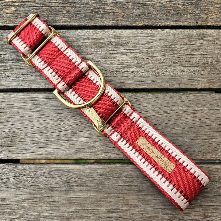 Red St Tropez Martingale Collar (Sample)