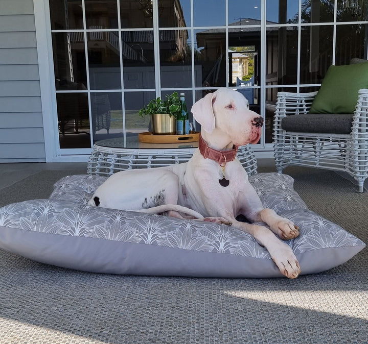 Palm Grey Outdoor Bed- Medium